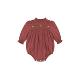Cera Una Volta Mara Romper - Terracotta