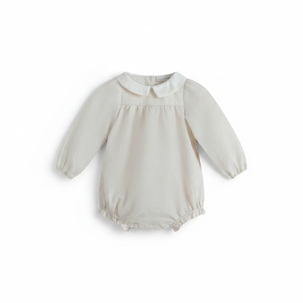 Cera Una Volta Antonella Romper - Cream