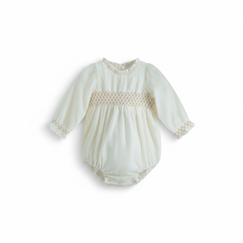 Cera Una Volta Marta Romper - Cream