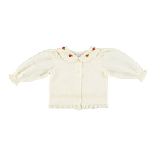 Load image into Gallery viewer, Bebe Organic Anita Baby Blouse - Heart Lace