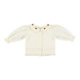 Bebe Organic Anita Baby Blouse - Heart Lace