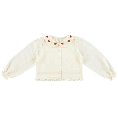 Bebe Organic Anita Blouse - Heart Lace
