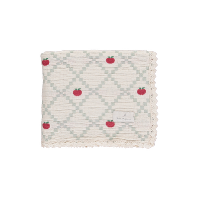Bebe Organic Apple Blanket - Apple Patchwork