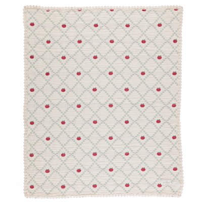 Bebe Organic Apple Blanket - Apple Patchwork