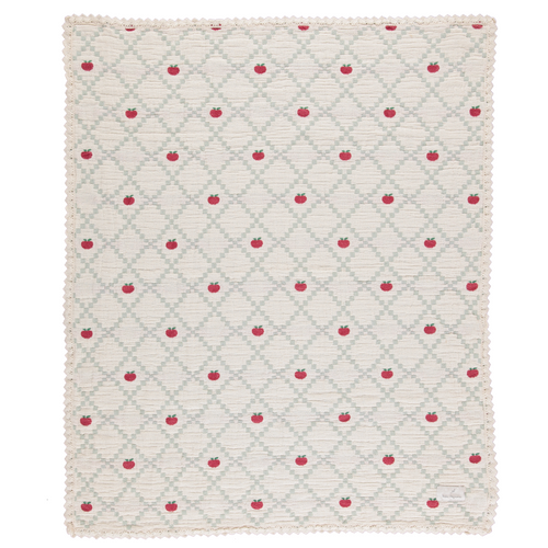 Bebe Organic Apple Blanket - Apple Patchwork