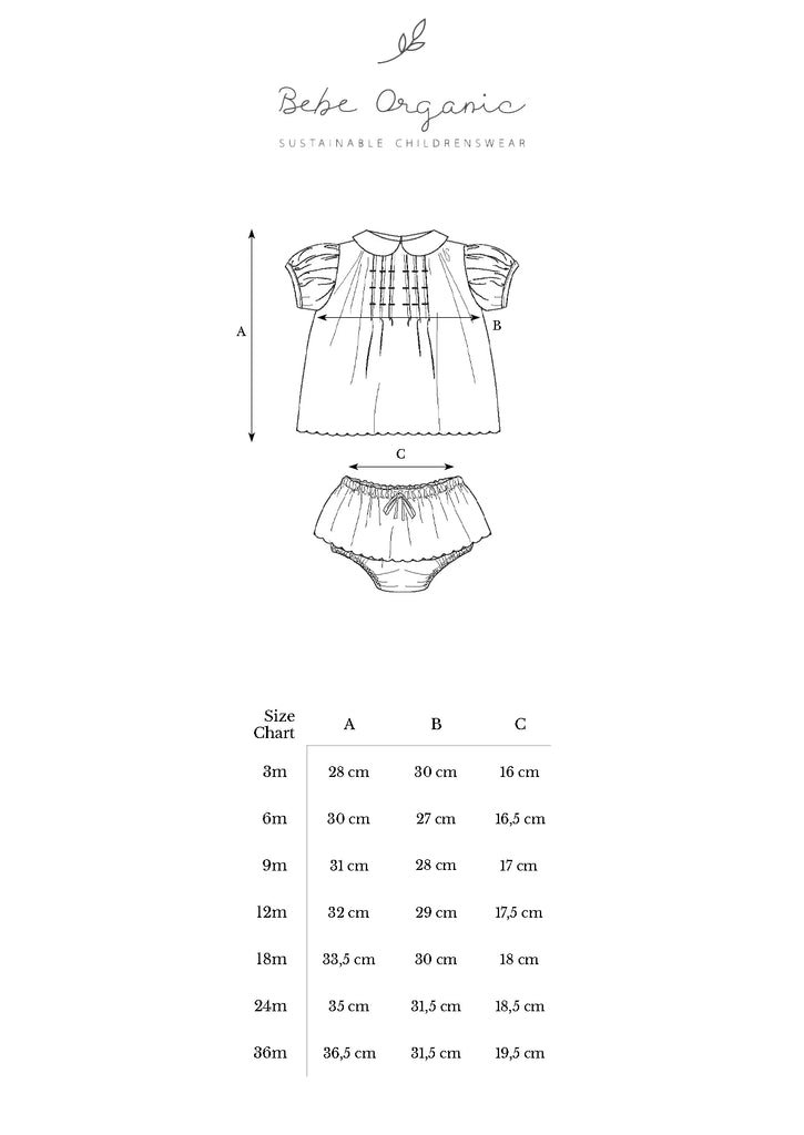 Bebe Organic April Baby Set  La Vie En Rose