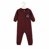 Retro Kid Arden Baby Romper - Cranberry