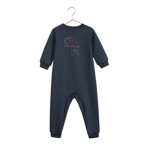 Retro Kid Arden Baby Romper - Indigo