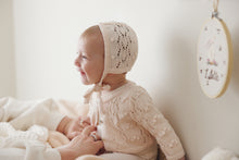 Load image into Gallery viewer, Lilette Popcorn Weave Cardigan Set - Cream