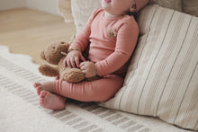 Load image into Gallery viewer, Lilette Bear Applique Lounge Set - Deep Pink