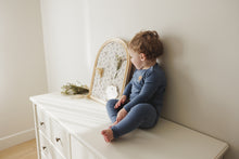 Load image into Gallery viewer, Lilette Bear Applique Lounge Set - Slate