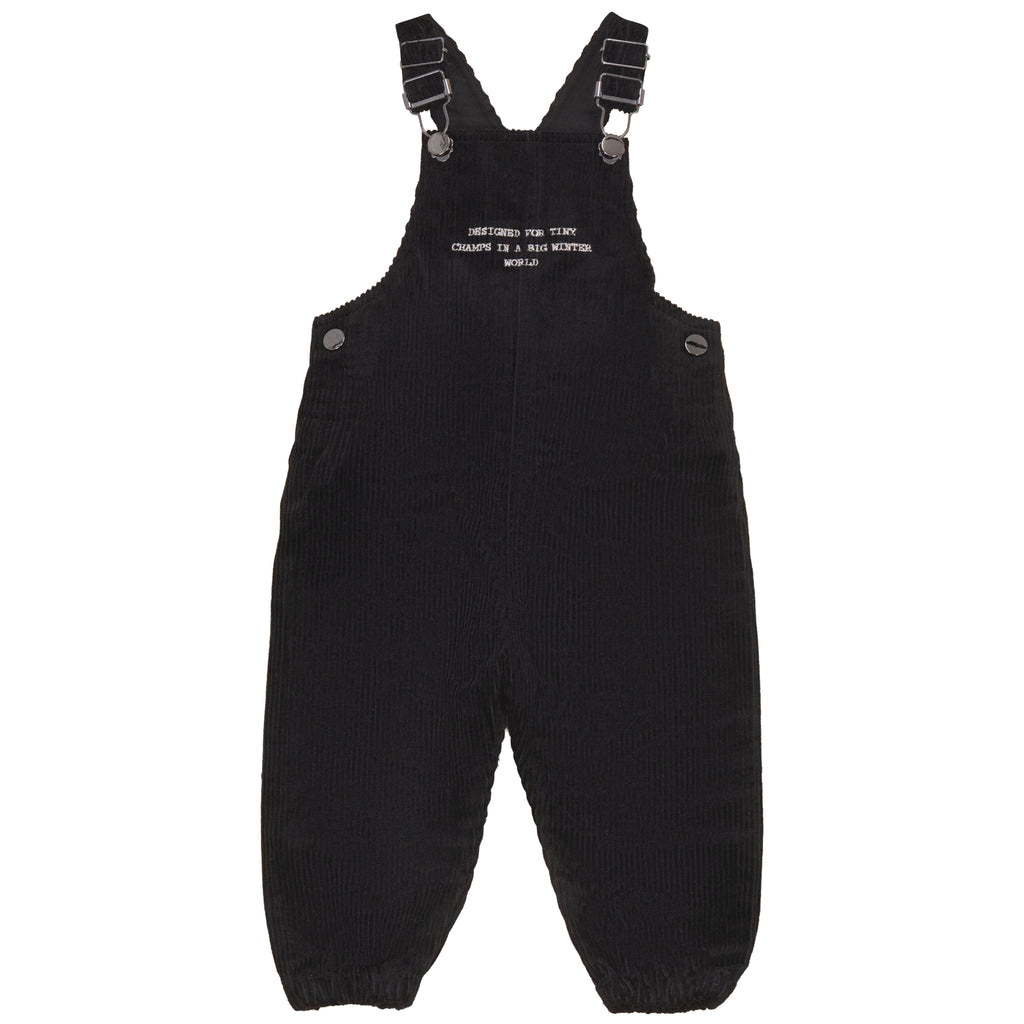 Calla Lili Baby Boy Corduroy Overall - Black
