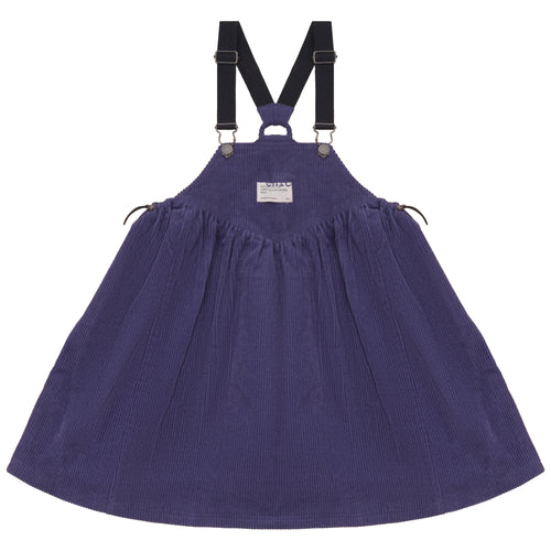 Calla Lili Girls Corduroy Jumper - Purple