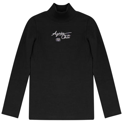 Calla Lili Girls Apres Chic Mockneck - Black/Purple