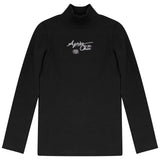 Calla Lili Girls Apres Chic Mockneck - Black/Purple