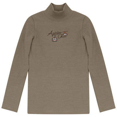 Calla Lili Girls Apres Chic Mockneck - Taupe