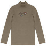 Calla Lili Girls Apres Chic Mockneck - Taupe