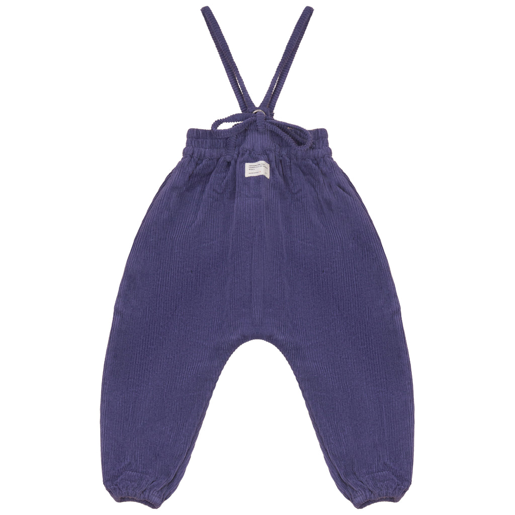 Calla Lili Baby Corduroy Romper - Purple