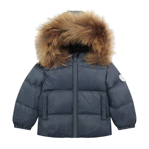 Denali Infant Classic Bomber - Ocean Blue
