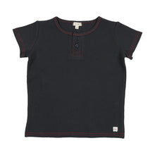 Load image into Gallery viewer, Lil Legs Boys Boxy Henley - Off Navy