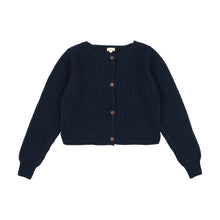 Load image into Gallery viewer, Lil Legs Basic Cardigan - Navy