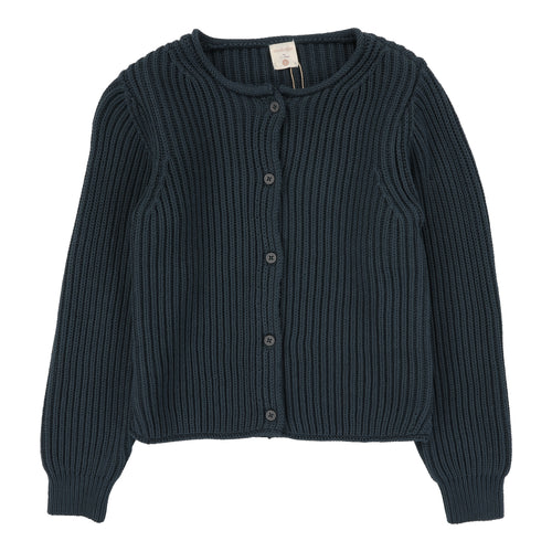 Lil Legs Knit Cardigan - Slate