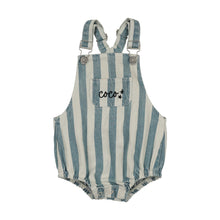 Load image into Gallery viewer, Farren &amp; Me Romper - Light Denim Stripes