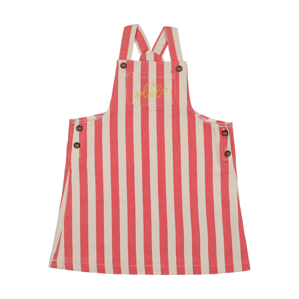 Farren & Me Bermuda Striped Jumper - Coral Stripes