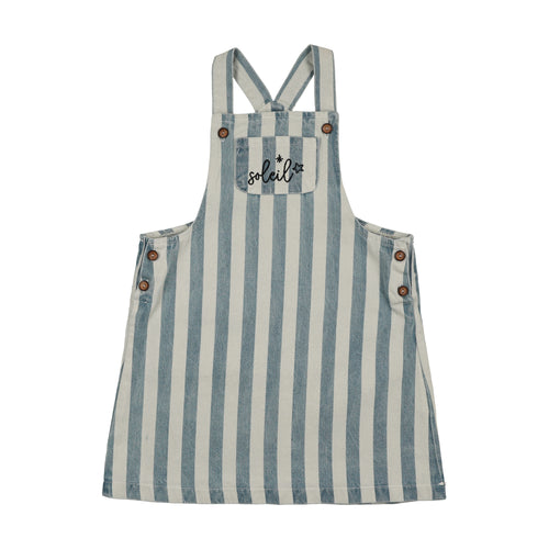 Farren & Me Bermuda Striped Jumper - Light Denim Stripes