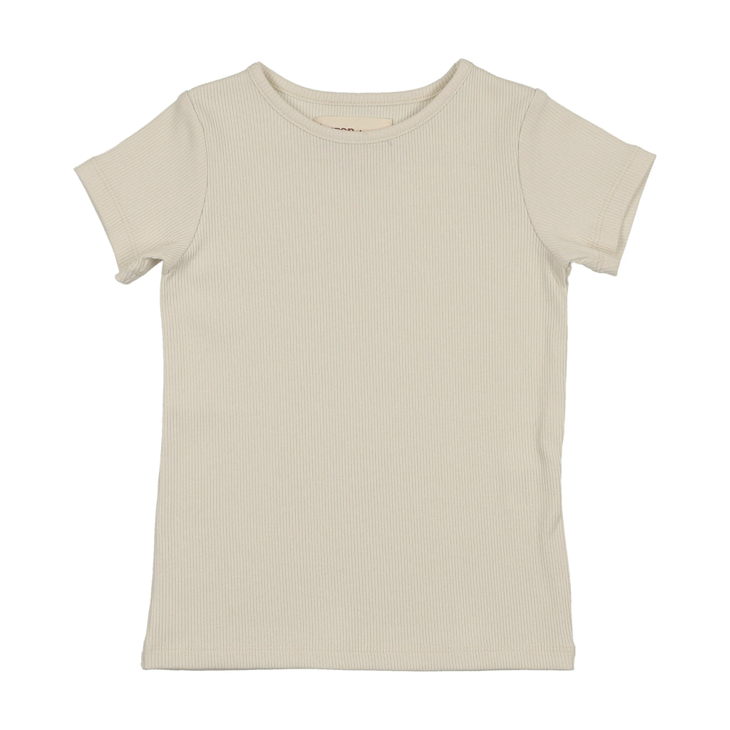 Farren & Me Solid Short Sleeve T-shirt - Cream