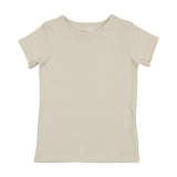 Farren & Me Solid Short Sleeve T-shirt - Cream