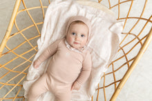 Load image into Gallery viewer, Bee &amp; Dee B Collar Layette Set - Rose