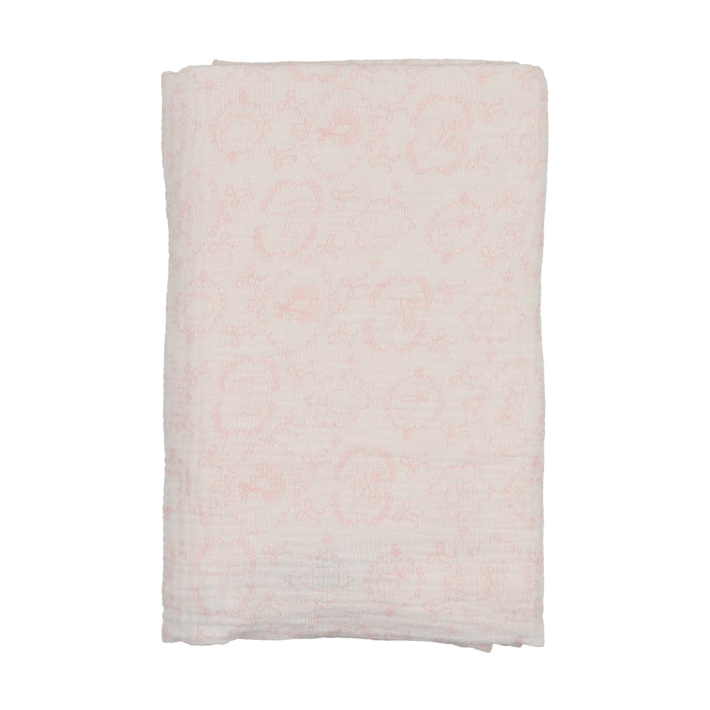 Bee & Dee Babyland Toile Swaddle - Ivory Girls