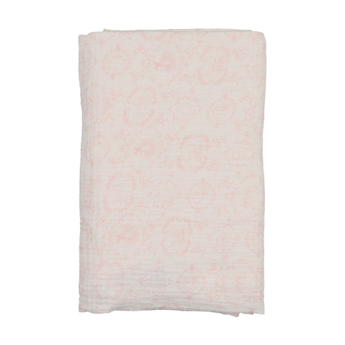 Bee & Dee Babyland Toile Swaddle - Ivory Girls