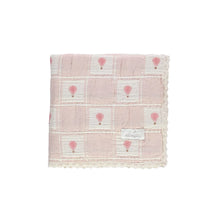 Load image into Gallery viewer, Bebe Organic Balloon Blanket - Pink Patchwork