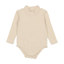 Load image into Gallery viewer, Lil legs Bamboo Mock Neck Onesie - Natural
