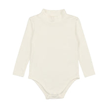 Load image into Gallery viewer, Lil legs Bamboo Mock Neck Onesie - Winter White