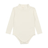 Lil legs Bamboo Mock Neck Onesie - Winter White