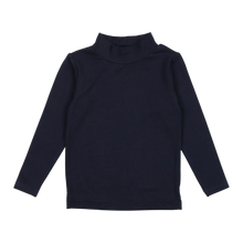 Load image into Gallery viewer, Lil legs Bamboo Mock Neck - Navy