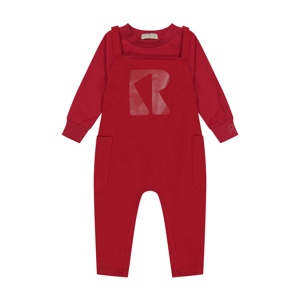 Retro Kid Basic Overalls Set