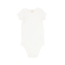 Load image into Gallery viewer, Lil legs Short Sleeve Onesie - Off White