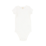 Lil legs Short Sleeve Onesie - Off White