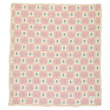 Load image into Gallery viewer, Bebe Organic Tulip Patchwork Blanket - Mauve