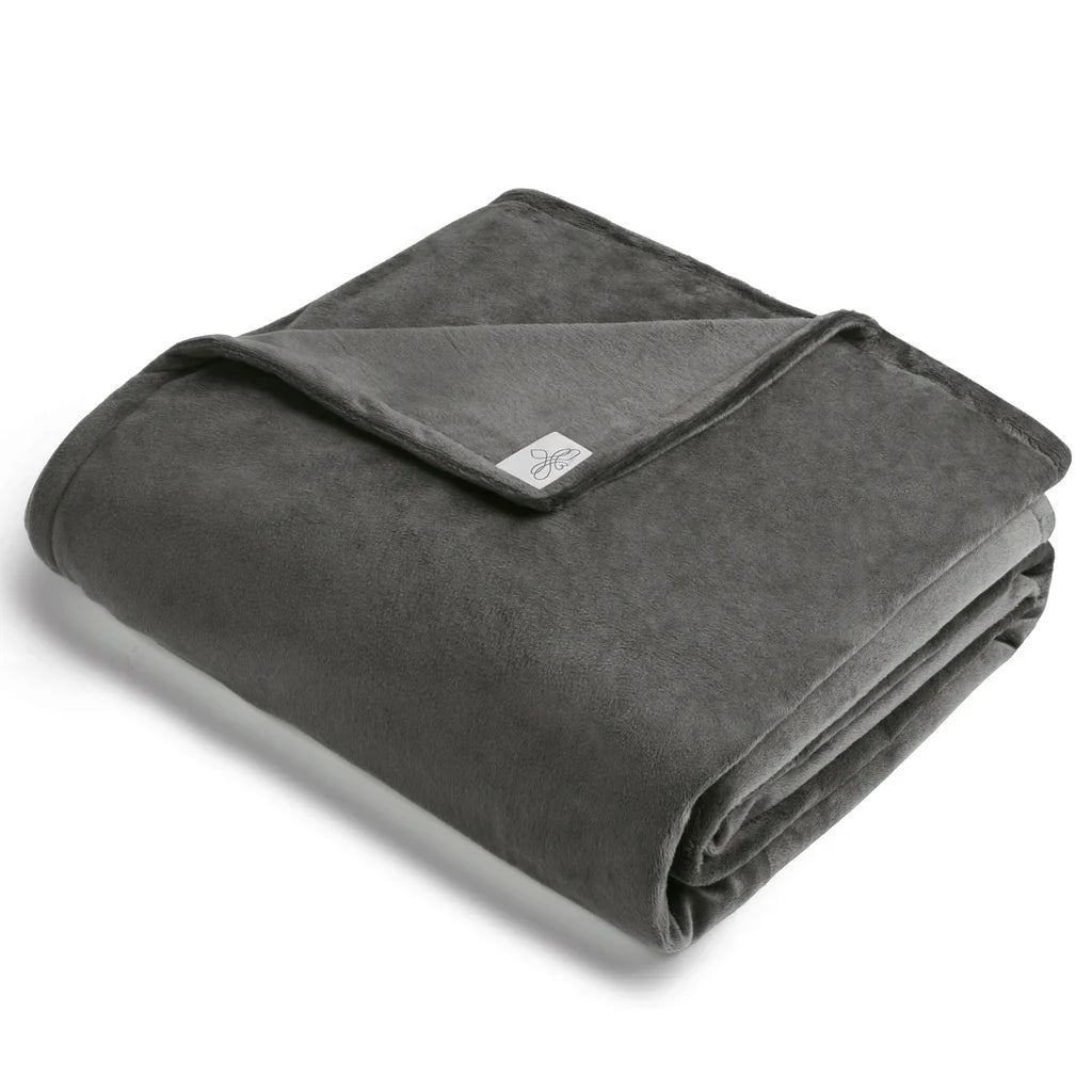 Swaddle Bee BiggerBee Throw Blanket - Charcoal