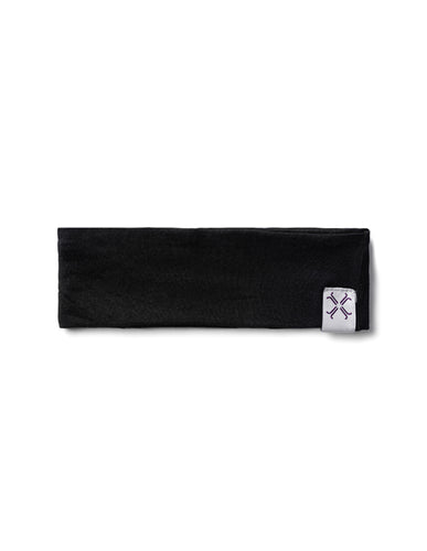 Jacquline & Jac Flat Headband Black