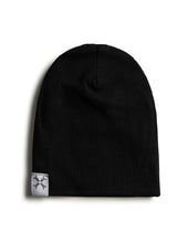 Load image into Gallery viewer, Jacqueline &amp; Jack Ribbed Beanie - Black