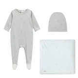 Oubon Floral 3PC Set - Blue