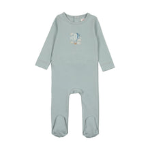 Load image into Gallery viewer, Bonjoy Whimsical Stretchie &amp; Beanie - Blue (RUNS SMALL)