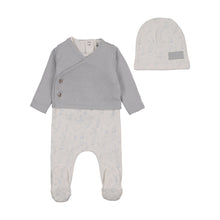 Load image into Gallery viewer, Bee &amp; Dee Birdcage Toile Outfit - Dusty Blue