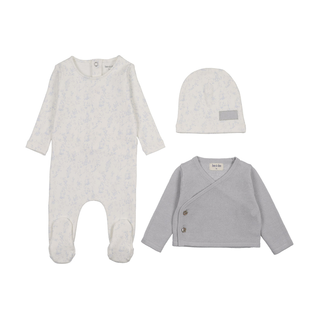 Bee & Dee Birdcage Toile Outfit - Dusty Blue